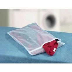 WENKO Filet Linge Machine à Laver, Sac à Linge Machine à Laver Spécialement Conçu Pour Le Linge Délicat, Avec Fermeture éclair, Capacité 3 Kg, Polyester De Haute Qualité, 70x50 Cm, Blanc - Blanc 10 WENKO Filet Linge Machine à Laver, Sac à Linge Machine à Laver Spécialement Conçu Pour Le Linge Délicat, Avec Fermeture éclair, Capacité 3 Kg, Polyester De Haute Qualité, 70x50 Cm, Blanc - Blanc -WENKO Soldes 6595353 4