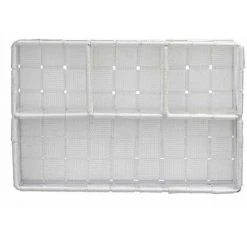 WENKO Organiseur Salle De Bain Adria Petit, Rangement Salle De Bain 4 Compartiments, Polypropylène, 26x17x6.5 Cm, Blanc 6 WENKO Organiseur Salle De Bain Adria Petit, Rangement Salle De Bain 4 Compartiments, Polypropylène, 26x17x6.5 Cm, Blanc -WENKO Soldes 6595358 2