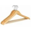 WENKO Lot De 6 Cintres Bois, Eco Naturel - Marron 2 WENKO Lot De 6 Cintres Bois, Eco Naturel - Marron -WENKO Soldes 6713059 1