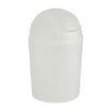 WENKO Poubelle Salle De Bain, Petite Poubelle Avec Couvercle Basculant, Arktis, Capacité 4.5L, Plastique, Ø 19,5x32 Cm, Blanc Givré - Blanc 2 WENKO Poubelle Salle De Bain, Petite Poubelle Avec Couvercle Basculant, Arktis, Capacité 4.5L, Plastique, Ø 19,5x32 Cm, Blanc Givré - Blanc -WENKO Soldes 6713069 1