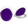 WENKO ABATTANT WAVE VIOLET/BLANC 1 WENKO ABATTANT WAVE VIOLET/BLANC -WENKO Soldes 68484917 1