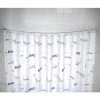 Wenko 19219100 Barre De Douche Arrondie Blanc 80 X 80 90 X 90 Cm