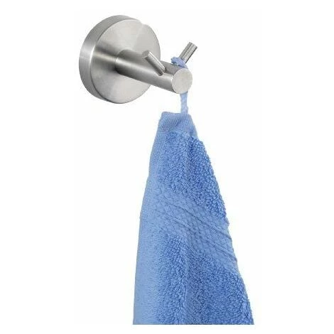 Wenko 19610100 Crochet Mural Duo Bosio Acier Inox 3 Wenko 19610100 Crochet Mural Duo Bosio Acier Inox