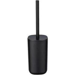 WENKO Davos Porte-balais De Toilette, Noir Mat -WENKO Soldes 70408593 2