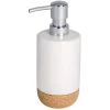 WENKO Distributeur De Savon Corc - Céramique - Diam. 8 X 18,5 - Blanc 2 WENKO Distributeur De Savon Corc - Céramique - Diam. 8 X 18,5 - Blanc -WENKO Soldes 8294351 1