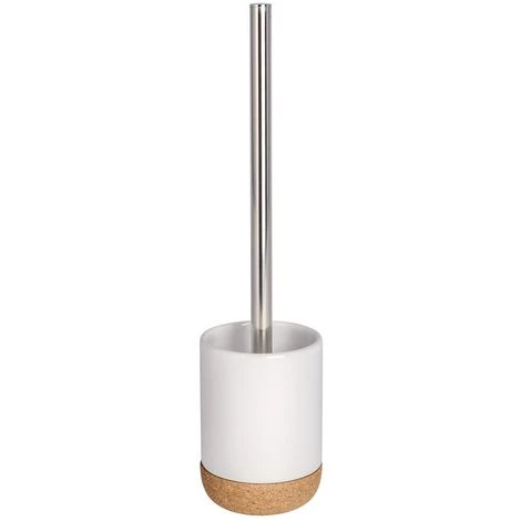 WENKO Porte Brosse WC Corc - Céramique - - Blanc 3 WENKO Porte Brosse WC Corc - Céramique - - Blanc
