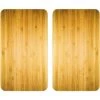 WENKO Protection Plaque De Cuisson, Couvre Plaque De Cuisson En Verre "Bois Foncé", Lot De 2, 30 X 52 Cm 2 WENKO Protection Plaque De Cuisson, Couvre Plaque De Cuisson En Verre "Bois Foncé", Lot De 2, 30 X 52 Cm -WENKO Soldes 9675716 1