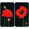 WENKO Protection Plaque De Cuisson En Verre, Couvre Plaque "Coquelicot", Lot De 2, Verre Trempé, 30x52 Cm, Multicolore 1 WENKO Protection Plaque De Cuisson En Verre, Couvre Plaque "Coquelicot", Lot De 2, Verre Trempé, 30x52 Cm, Multicolore -WENKO Soldes 9686110 1